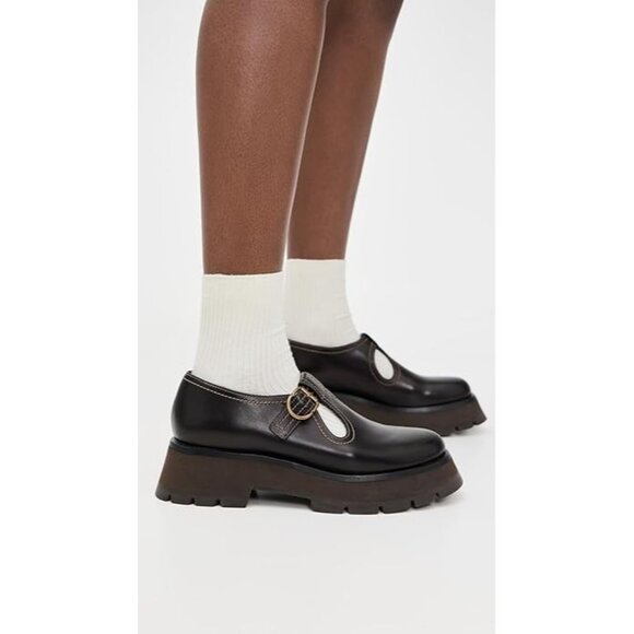 NEW 3.1 Phillip Lim Women's Kate-Lug Sole Mary Jane BLACK SIZE 9/100%AUTHENTIC - Picture 8 of 10